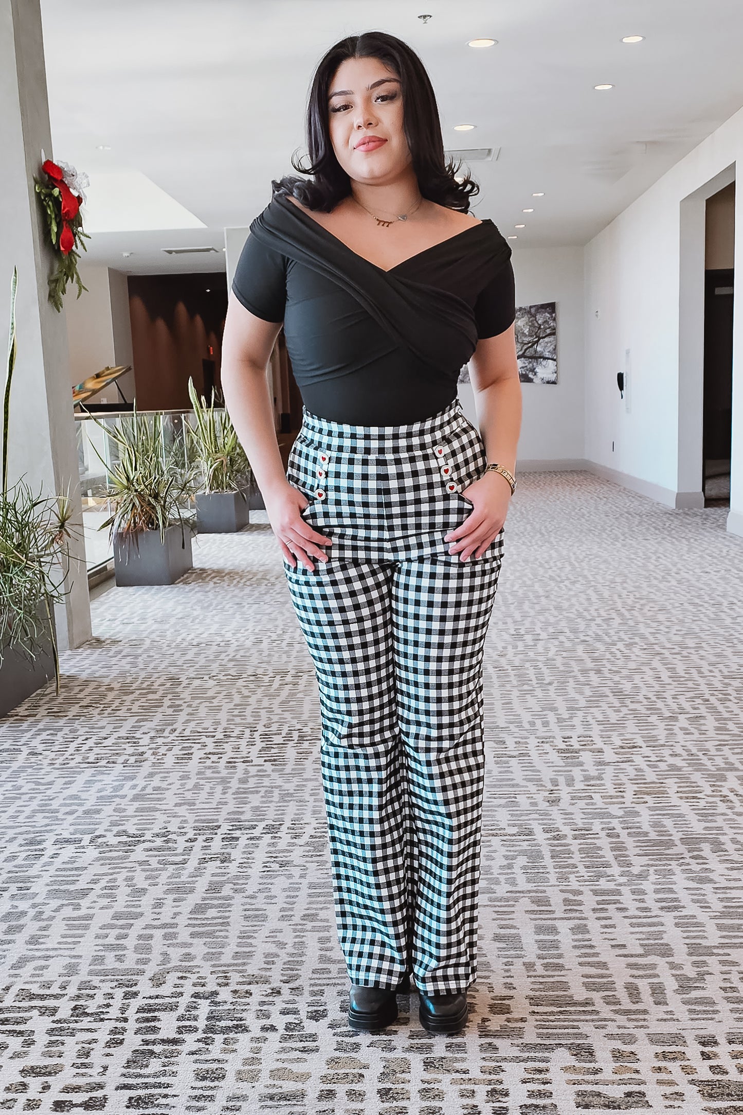 UV Sailor Gingham Pants