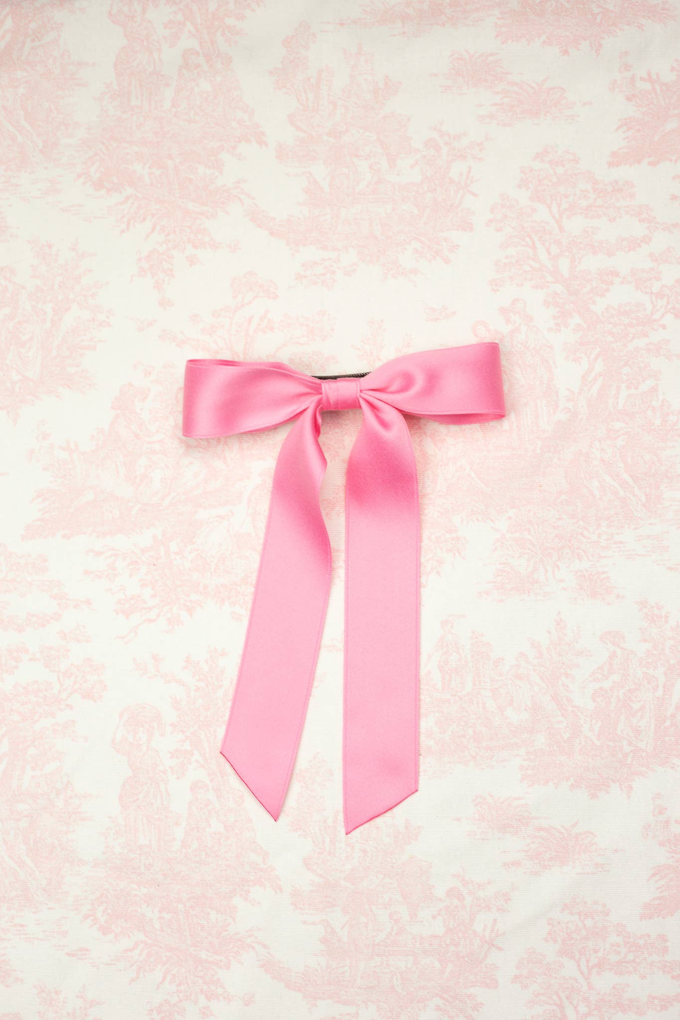SPRING '24: Grace & Grandeur Florence Satin Bow: Plaza Pink