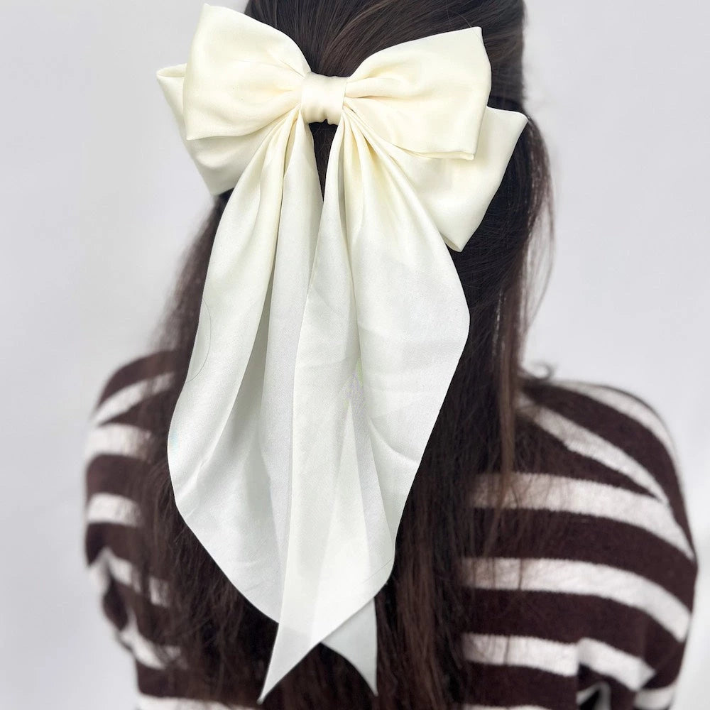 Midnight Hour hair bow clip