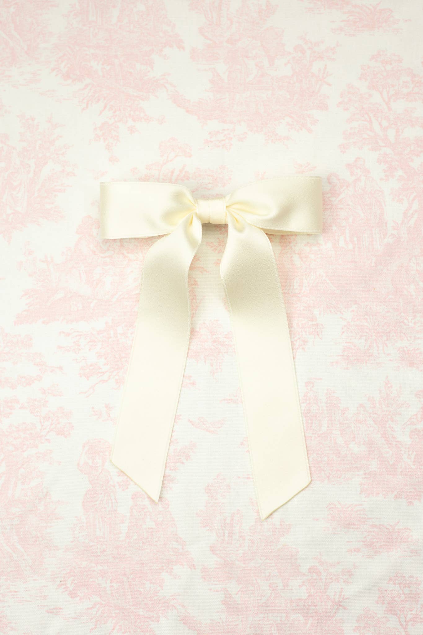 SPRING '24: Grace & Grandeur Florence Satin Bow: Lavender