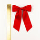 SPRING '24: Grace & Grandeur Bailee Satin Bow Barrette: Lavender