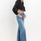 RIGHTEOUSLY High rise wide leg jeans