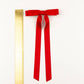 SPRING '24: Grace & Grandeur Micro Alice Satin Bow Barrette: Black