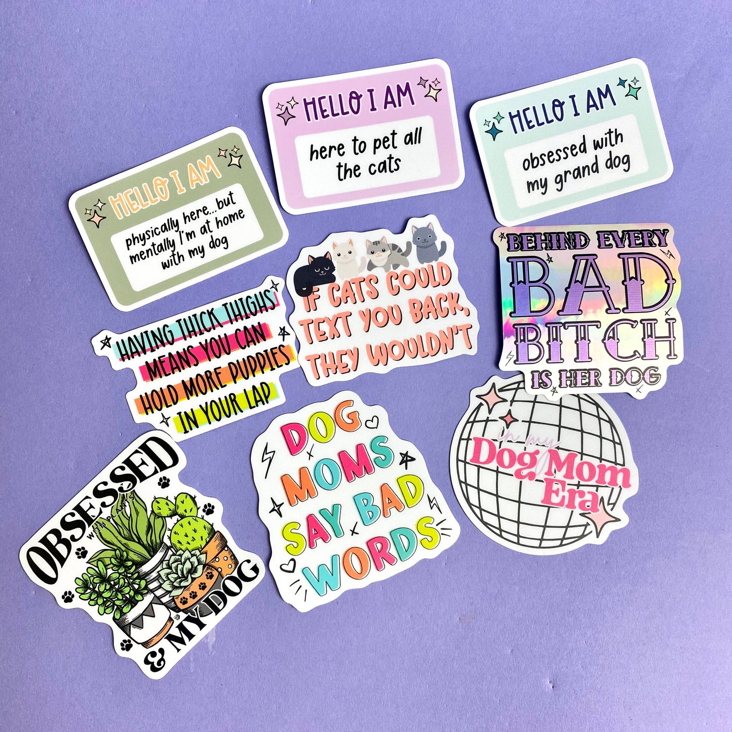 In My Dog Mom Era Die Cut Sticker
