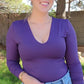 Valentina Deep V Long Sleeve