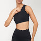 Helena Scallop One Shoulder Sports Bra