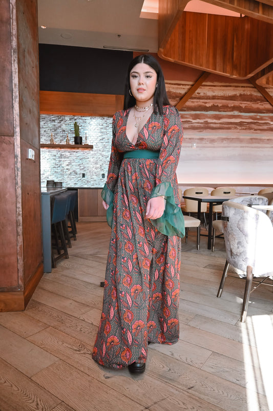 Bali Floral Maxi