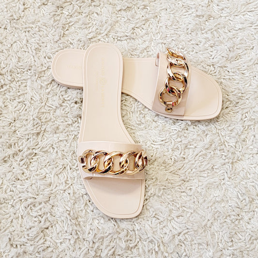 Midsummer Jelly Flat with Gold Chain