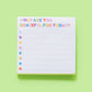 Gratitude Sticky Reminder Pad