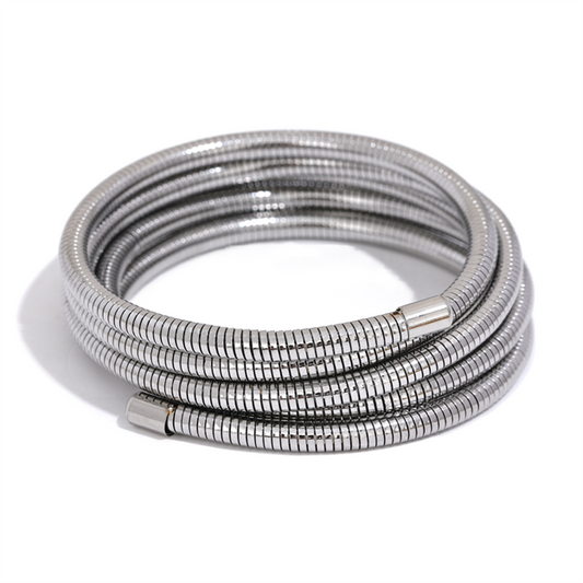 Slinky Bracelet: Silver