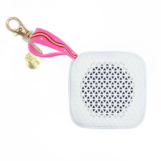 Pink On-The-Go Mini Keychain Speaker